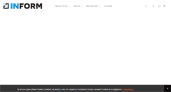 Desktop Screenshot of informniedzialek.pl